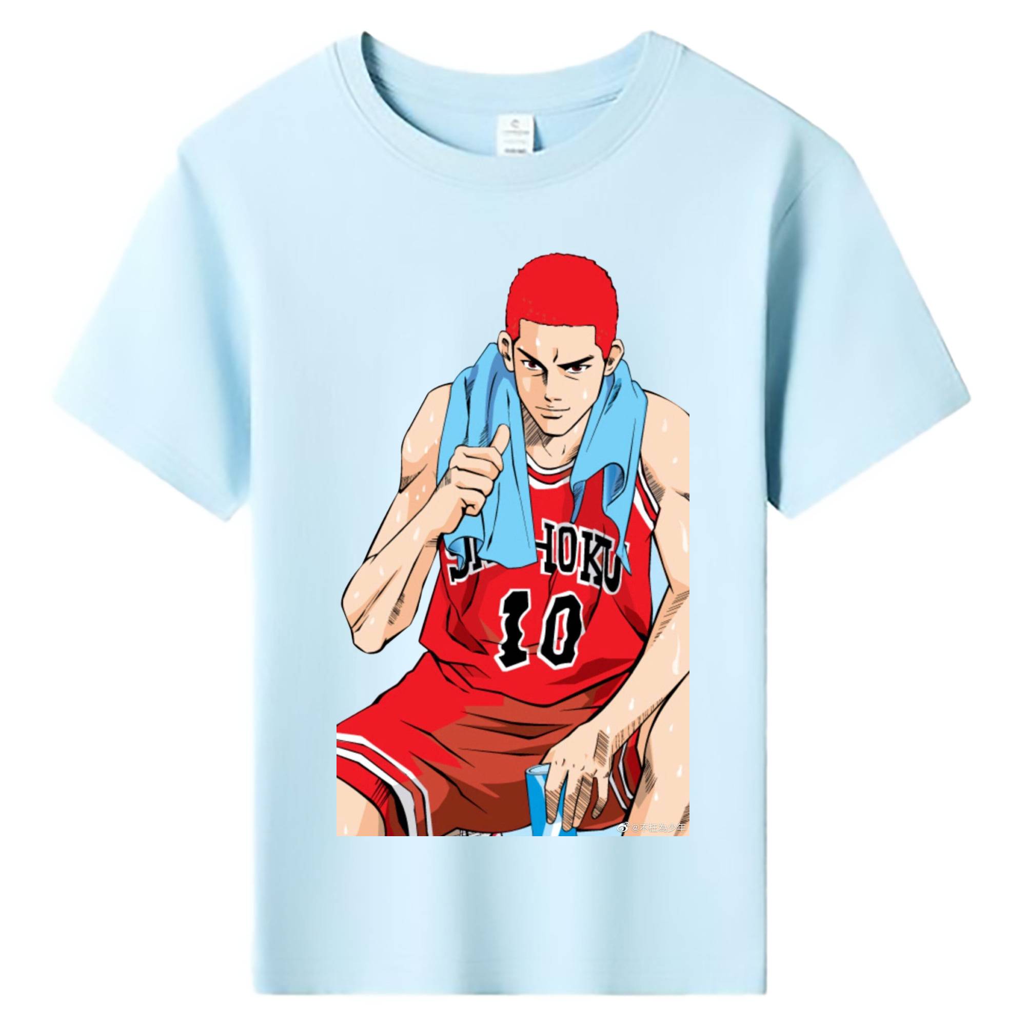 （画像用） SLAM DUNK／スラムダンク 綿100％キッズTシャツ（フロントプリント）
